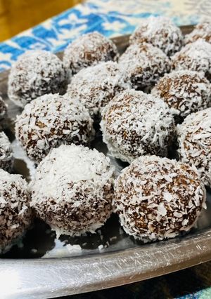 Una foto de Trufas o bombones de chocolate 🍬