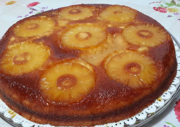 Steps to Make Speedy Pineapple cake