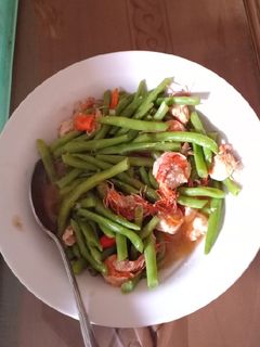 Foto resep Udang buncis saus tiram