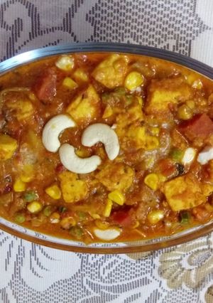 A picture of Vegetable handi.
