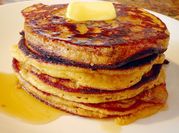A picture of blueberry pancake