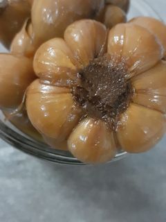 عکسی از دستور ترشی سیر خونگی😍