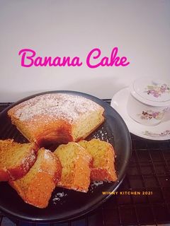 Foto resep Banana Cake (Bolu Pisang)