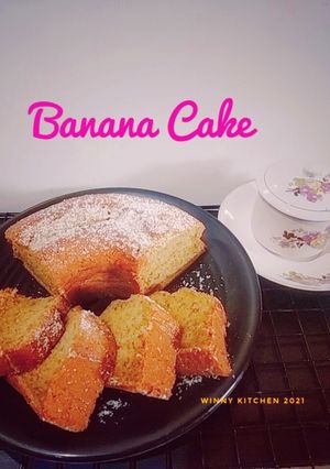 Foto resep Banana Cake (Bolu Pisang)