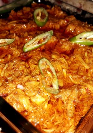 A picture of Chicken handi.