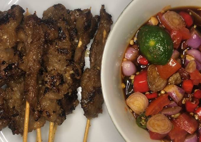 Resep Sate maranggi yang Enak