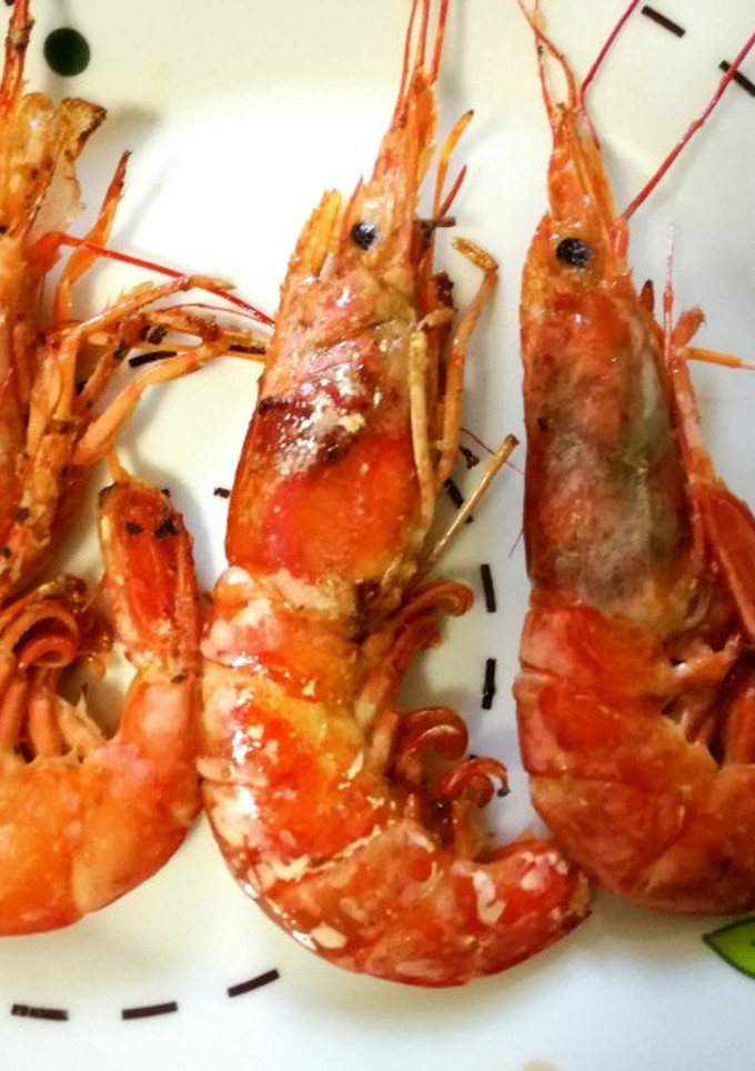 Una foto de Gambón a la plancha