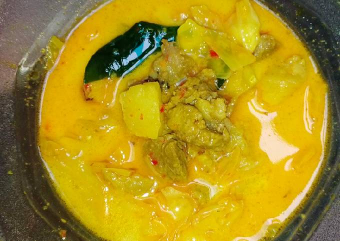 Cara Memasak Daging kuah kuning Ekonomis