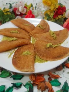 صورة لوصفة قطايف بحشوة لذيذة