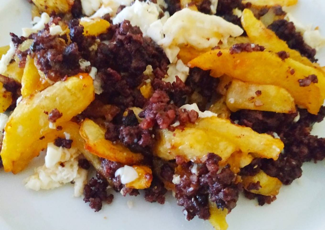 Revuelto de morcilla 👌🤤