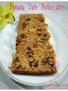 Foto resep 11. Banana Date Buttercake
