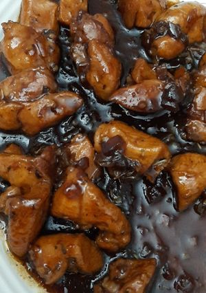 Una foto de Pollo a la Coca-Cola