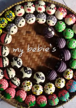 Foto resep Bolu karakter (Karbol)filling selai coklat