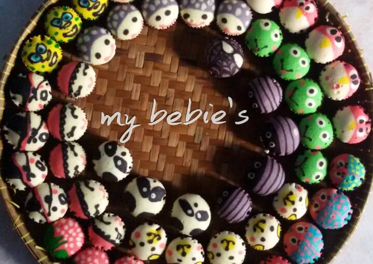 Bolu karakter (Karbol)filling selai coklat