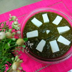A picture of Flavourful Palak Paneer.