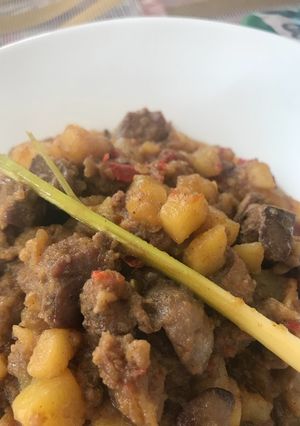 Foto resep Sambal Goreng Kentang Rempelo Ati