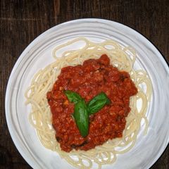 Beyond Beef Bolognese A picture of Beyond Beef Bolognese.