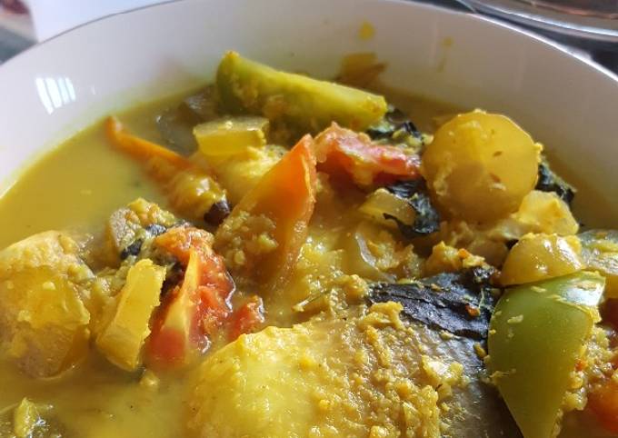 Resep Ikan Bandeng Masak Kuning Kemangi Anti Gagal