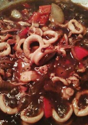 Foto resep Cumi lada hitam