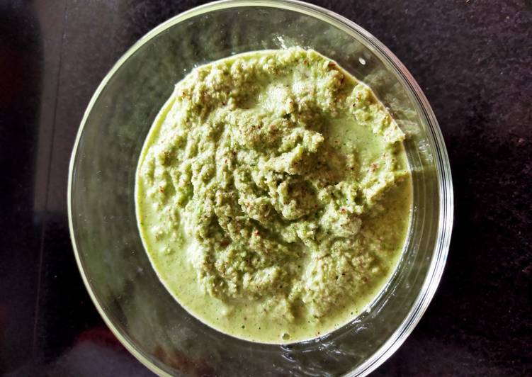 Recipe of Any-night-of-the-week Coconut Chutney Green