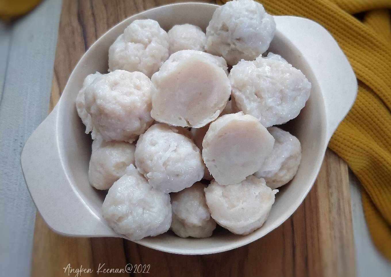 Bakso Ayam dan Tips