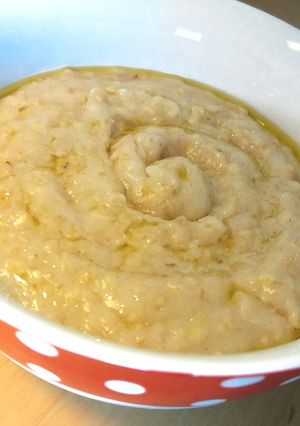 Una foto de Avena salada (gachas o Porridge)