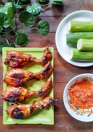 Foto resep Ayam bakar madu bahan simpel