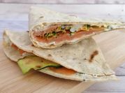 Una foto di piadina fit