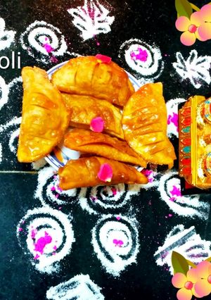 A picture of Mava ghujiya prasada.