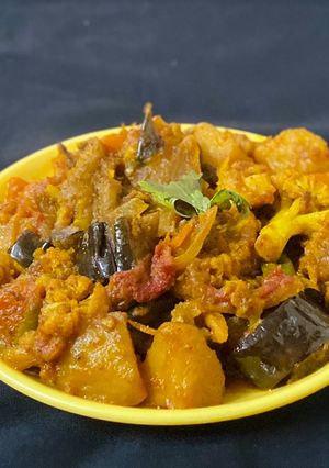 A picture of Masala Mix Veg.