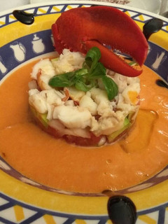 Una foto de Ensalada de Bogavante con Vinagreta de Salmorejo