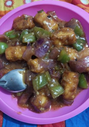 A picture of Chilli Paneer.
