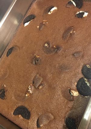 Una foto de Brownie con oreos (opcional)
