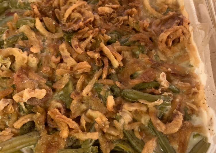 Steps to  Prepare Green Bean Casserole Tasty