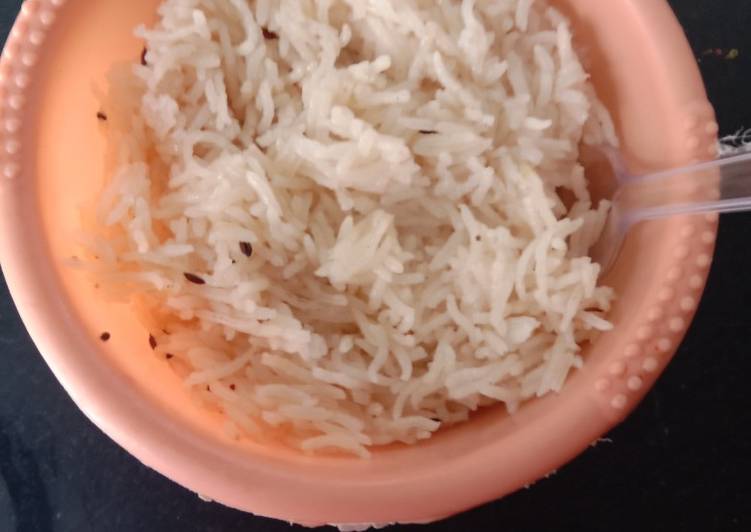 homemade Jeera rice recipes | how to make easy Jeera rice