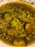 Zuppa di miglio con verdure