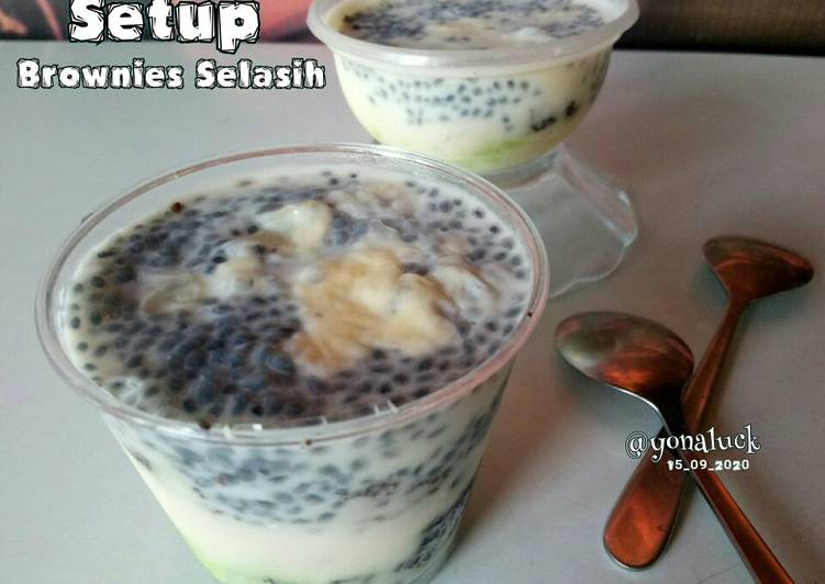 Setup Brownies Selasih
