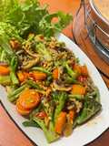 Champignon Mushroom Brokoli siram Japanese Sauce with Italian Herbs Seasoning