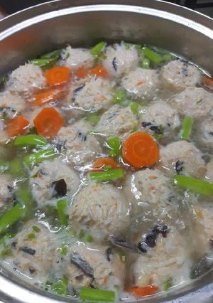 Foto resep Sop bakso serabut