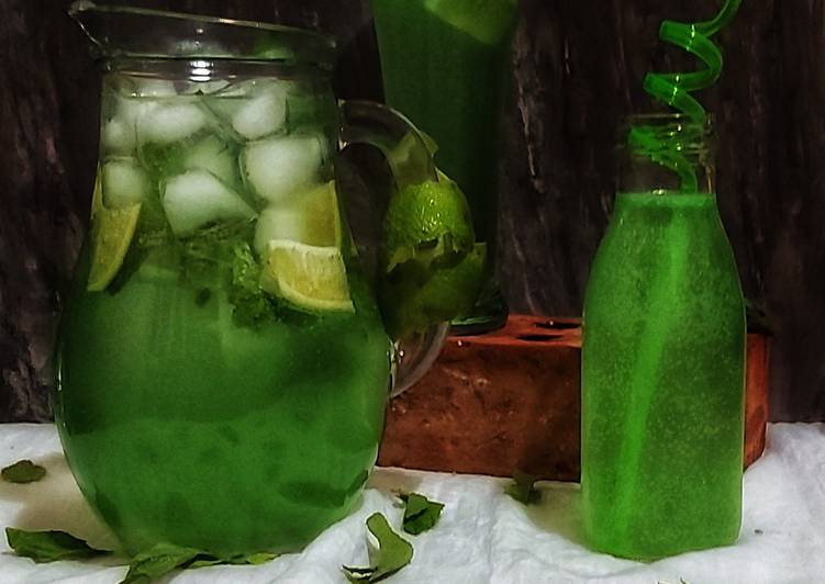 Recipe of Any-night-of-the-week Mojito without alcohol