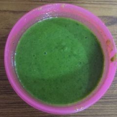 A picture of Mutter ki chutney.