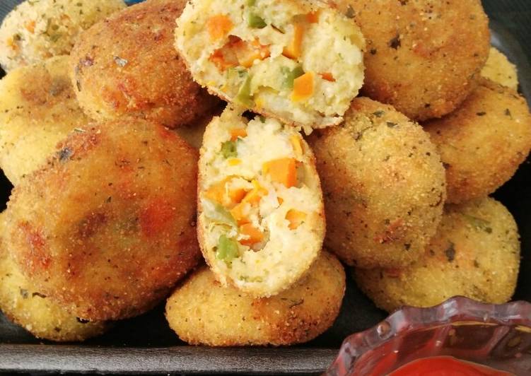 Croquetas de verduras Receta de AMY Con Sus Recetas Tradicionales