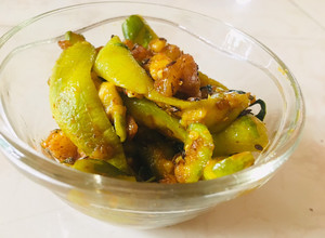 A picture of Parwal Sabzi.