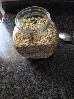 Una foto de Granola sin azúcar y sin horno