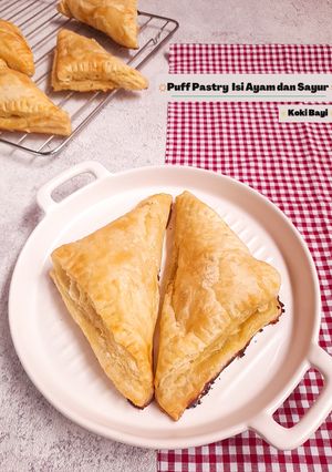 Foto resep Puff Pastry Isi Ayam dan Sayur