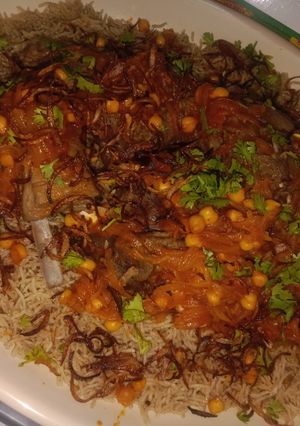 صورة لوصفة مكبوس العيد بالجزر والمكسرات 🥕🥜🥕2