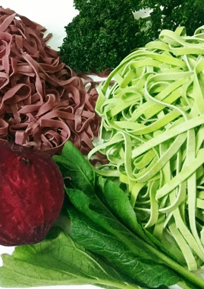 Foto resep Mie home made pelangi
