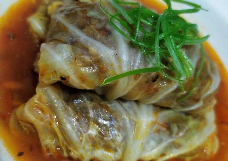 Resep Cabbage Rolls (kol gulung isi) yang Bikin Ngiler