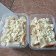 Setup roti tawar keju
