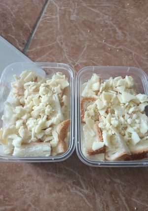 Foto resep Setup roti tawar keju
